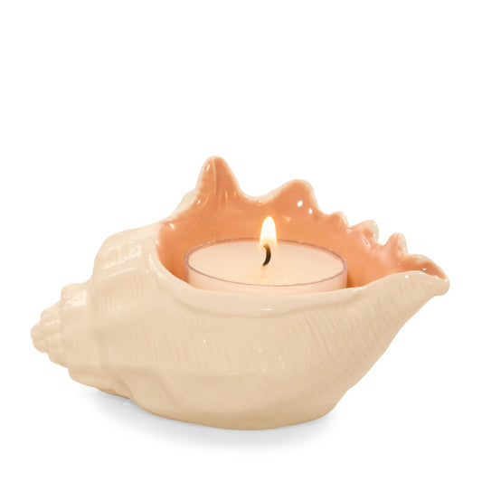 Seashell Tea Light Candle Holder 01Q