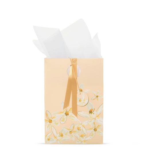 Peach Jasmine Floral Gift Bag AZ6